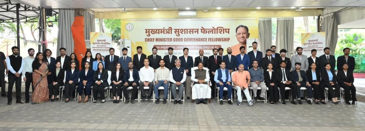 Chief Minister Shri Vishnu Deo Sai calls for active youth participation in building a developed Chhattisgarh